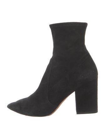 Loeffler Randall Suede Sock Boots
