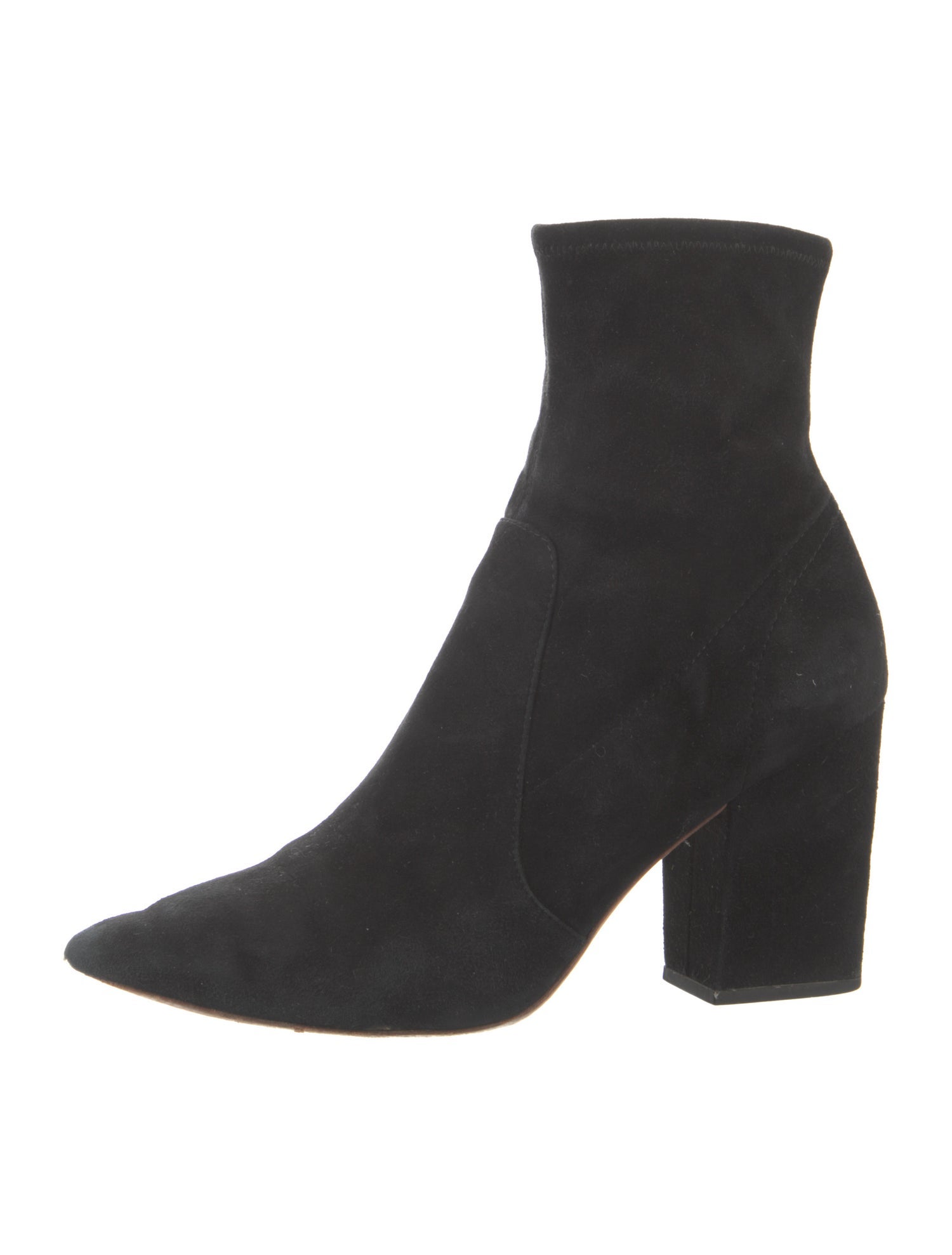 Loeffler Randall Suede Sock Boots