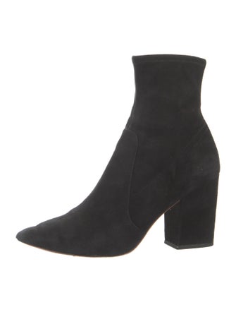 Loeffler Randall Suede Sock Boots