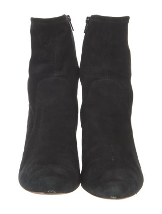 Loeffler Randall Suede Sock Boots