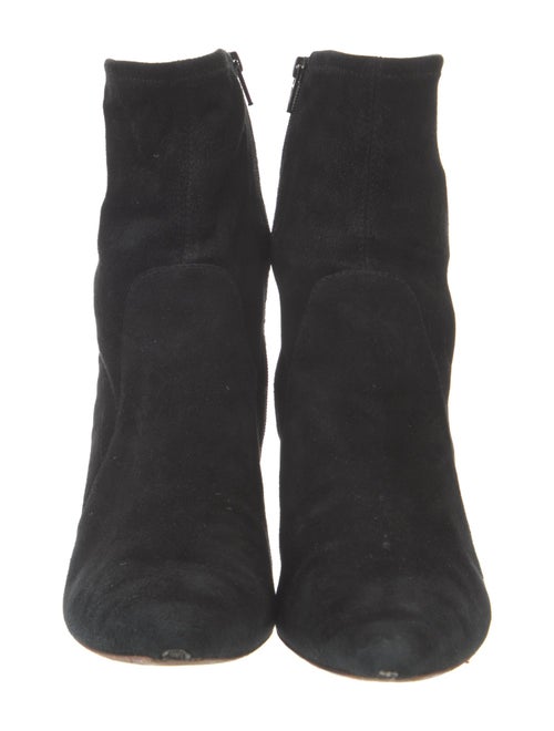 Loeffler Randall Suede Sock Boots