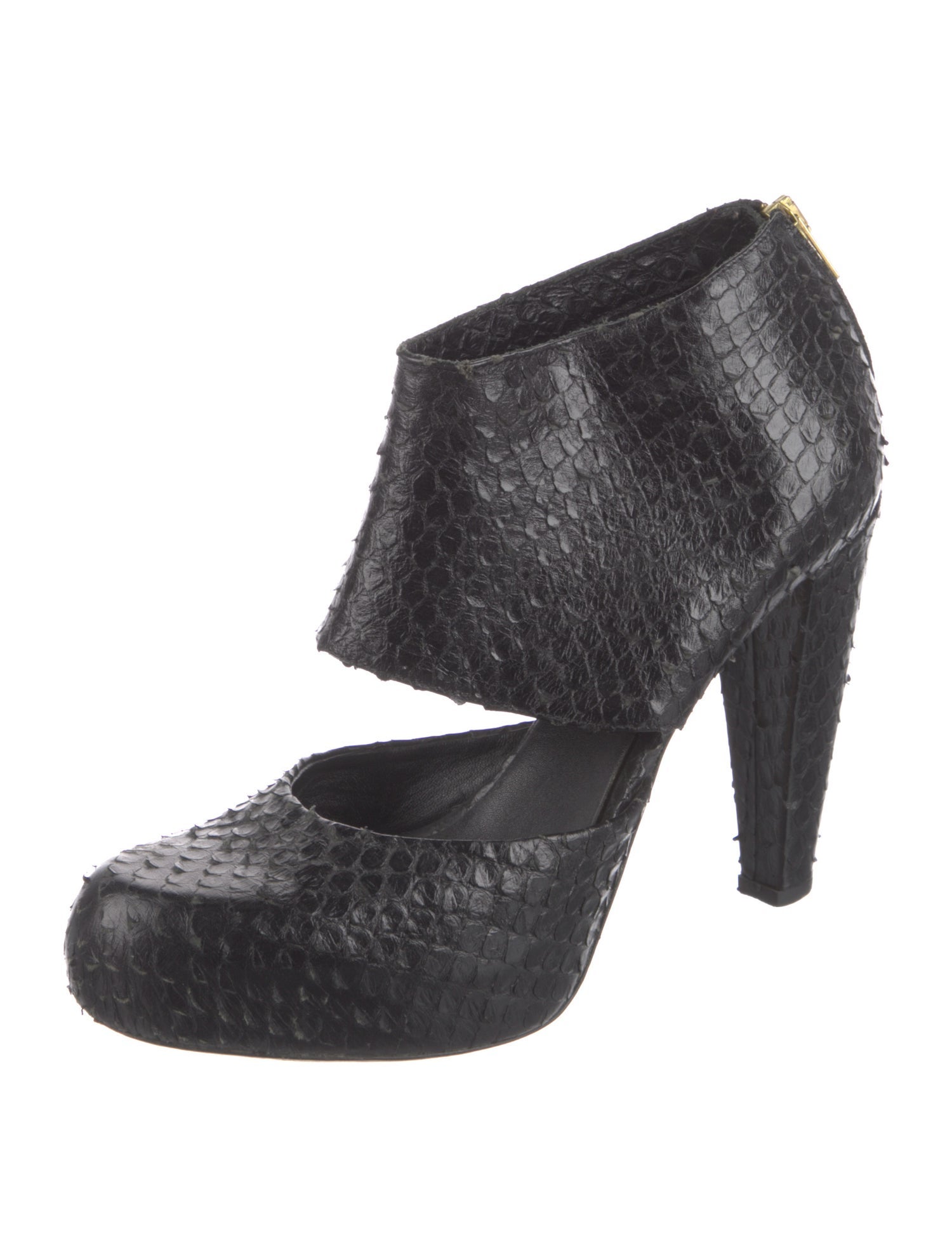 Loeffler Randall Snakeskin Boots