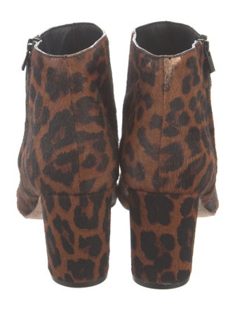Loeffler Randall Ponyhair Animal Print Boots