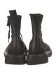 Loeffler Randall Leather Trim Embellishment Combat Boots