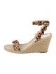 Loeffler Randall Ponyhair Animal Print Espadrilles