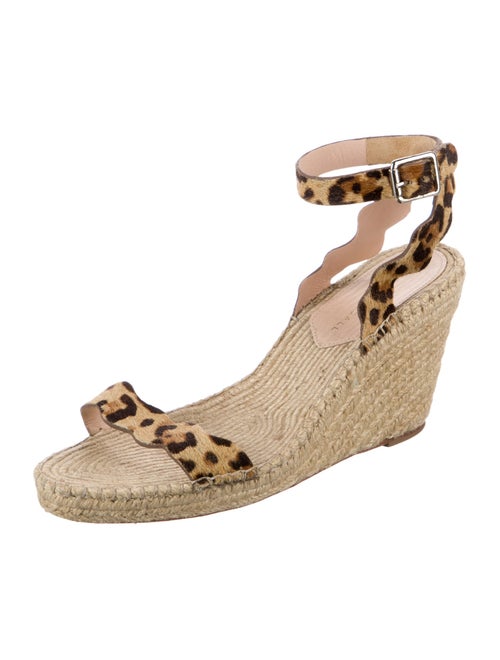 Loeffler Randall Ponyhair Animal Print Espadrilles