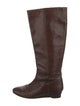 Loeffler Randall Embossed Leather Riding Boots