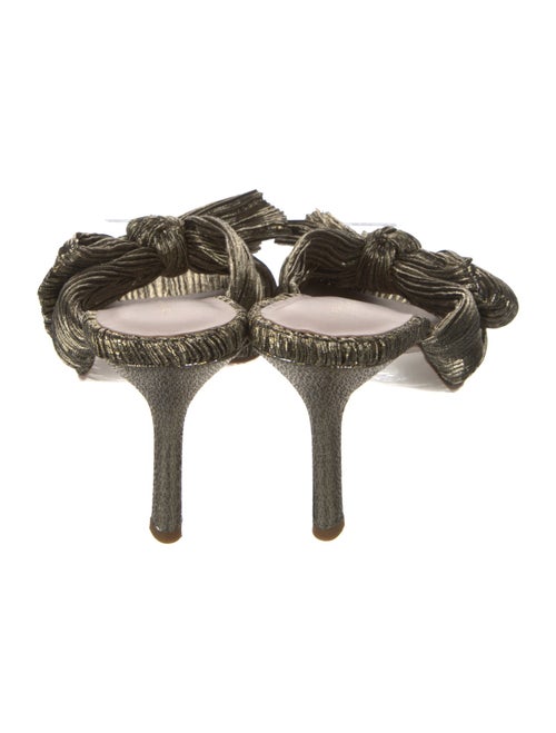 Loeffler Randall Satin Pleated Accents Slides