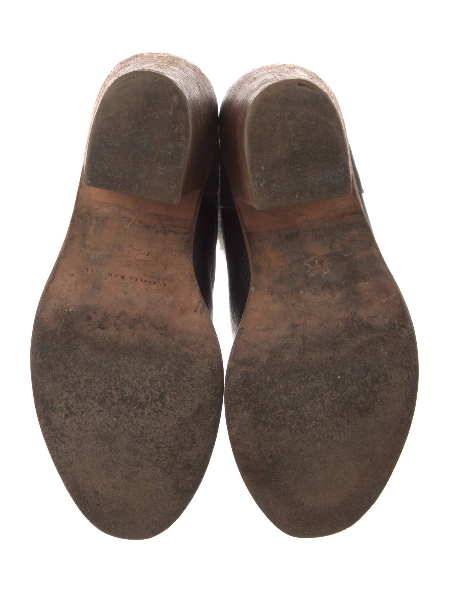 Loeffler Randall Leather Printed Riding Boots