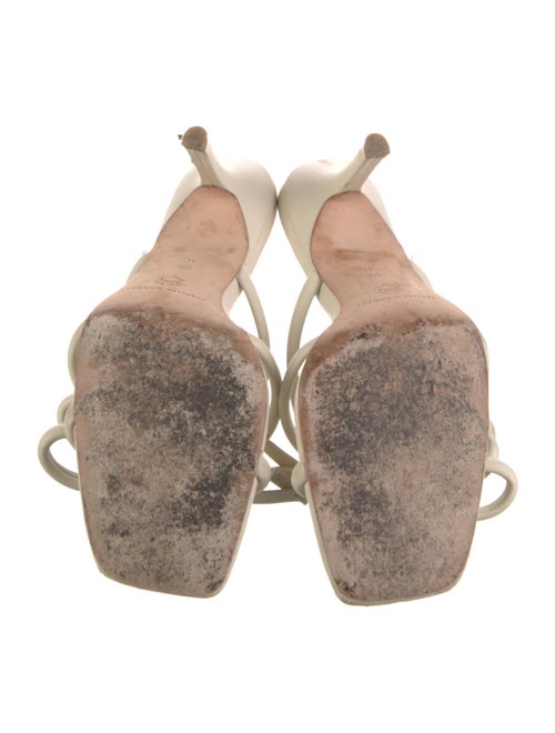 Loeffler Randall Leather Bow Accents Slides