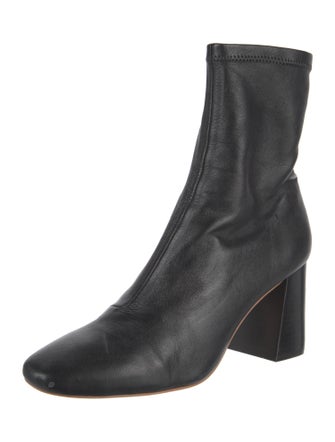 Loeffler Randall Leather Sock Boots