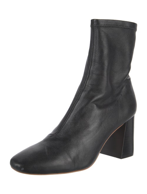 Loeffler Randall Leather Sock Boots