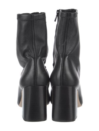 Loeffler Randall Leather Sock Boots