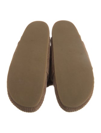 Loeffler Randall Suede Bow Accents Mules