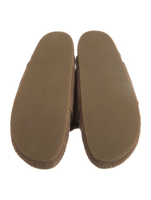 Loeffler Randall Suede Bow Accents Mules