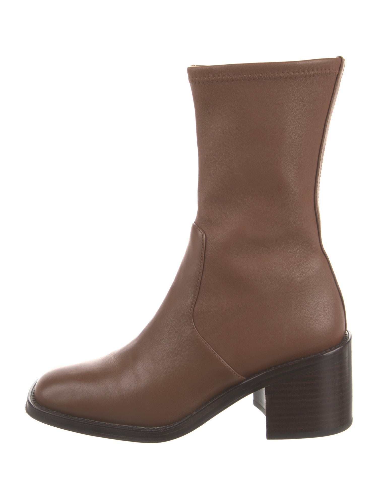 Loeffler Randall Leather Sock Boots