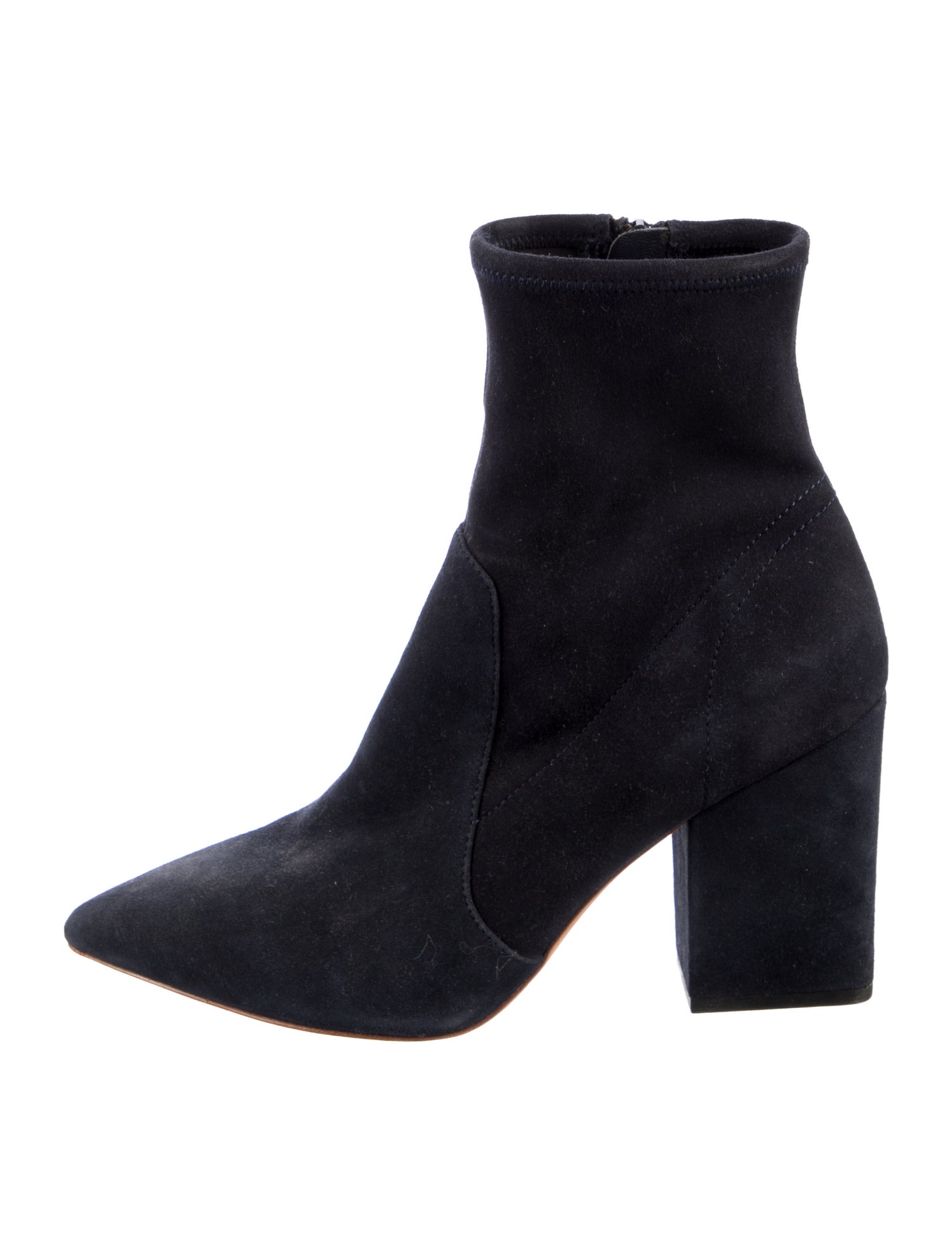 Loeffler Randall Suede Sock Boots