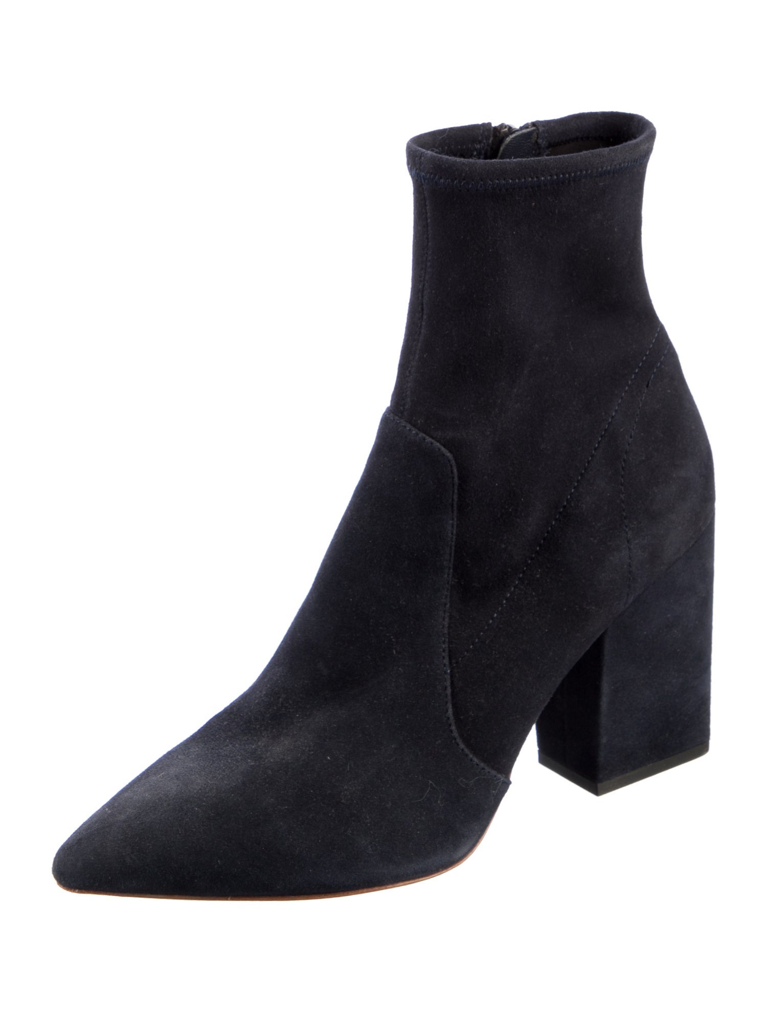 Loeffler Randall Suede Sock Boots