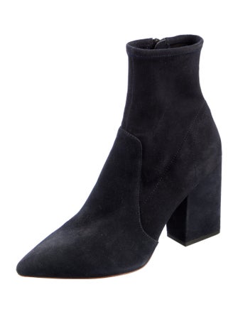 Loeffler Randall Suede Sock Boots
