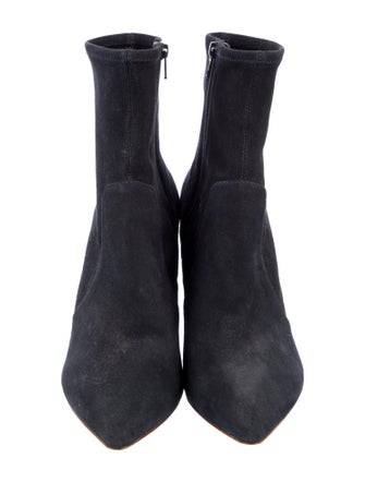 Loeffler Randall Suede Sock Boots