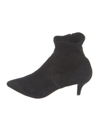 Loeffler Randall Suede Sock Boots
