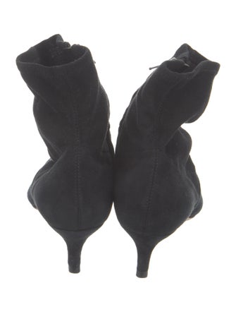 Loeffler Randall Suede Sock Boots