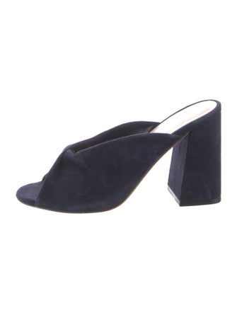 Loeffler Randall Suede Slides