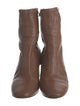 Loeffler Randall Leather Sock Boots