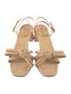 Loeffler Randall Bow Accents Slingback Sandals