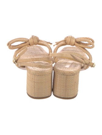 Loeffler Randall Bow Accents Slingback Sandals