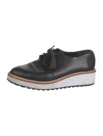 Loeffler Randall Leather Tassel Accents Oxfords