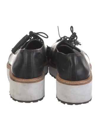 Loeffler Randall Leather Tassel Accents Oxfords