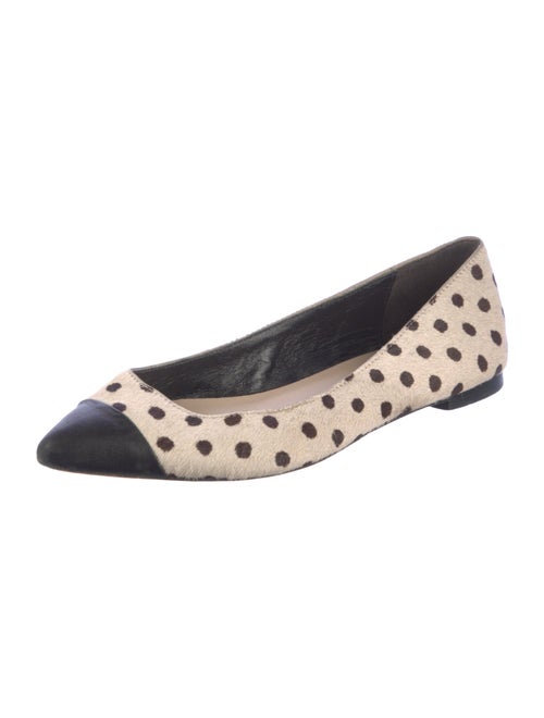 Loeffler Randall Ponyhair Polka Dot Print Ballet Flats