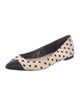 Loeffler Randall Ponyhair Polka Dot Print Ballet Flats