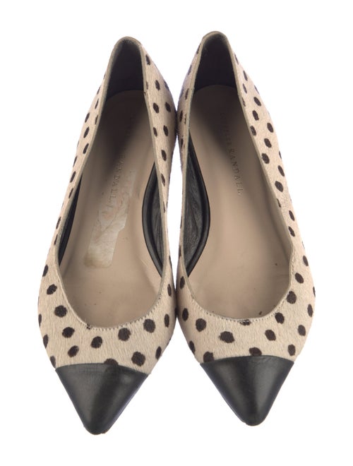 Loeffler Randall Ponyhair Polka Dot Print Ballet Flats