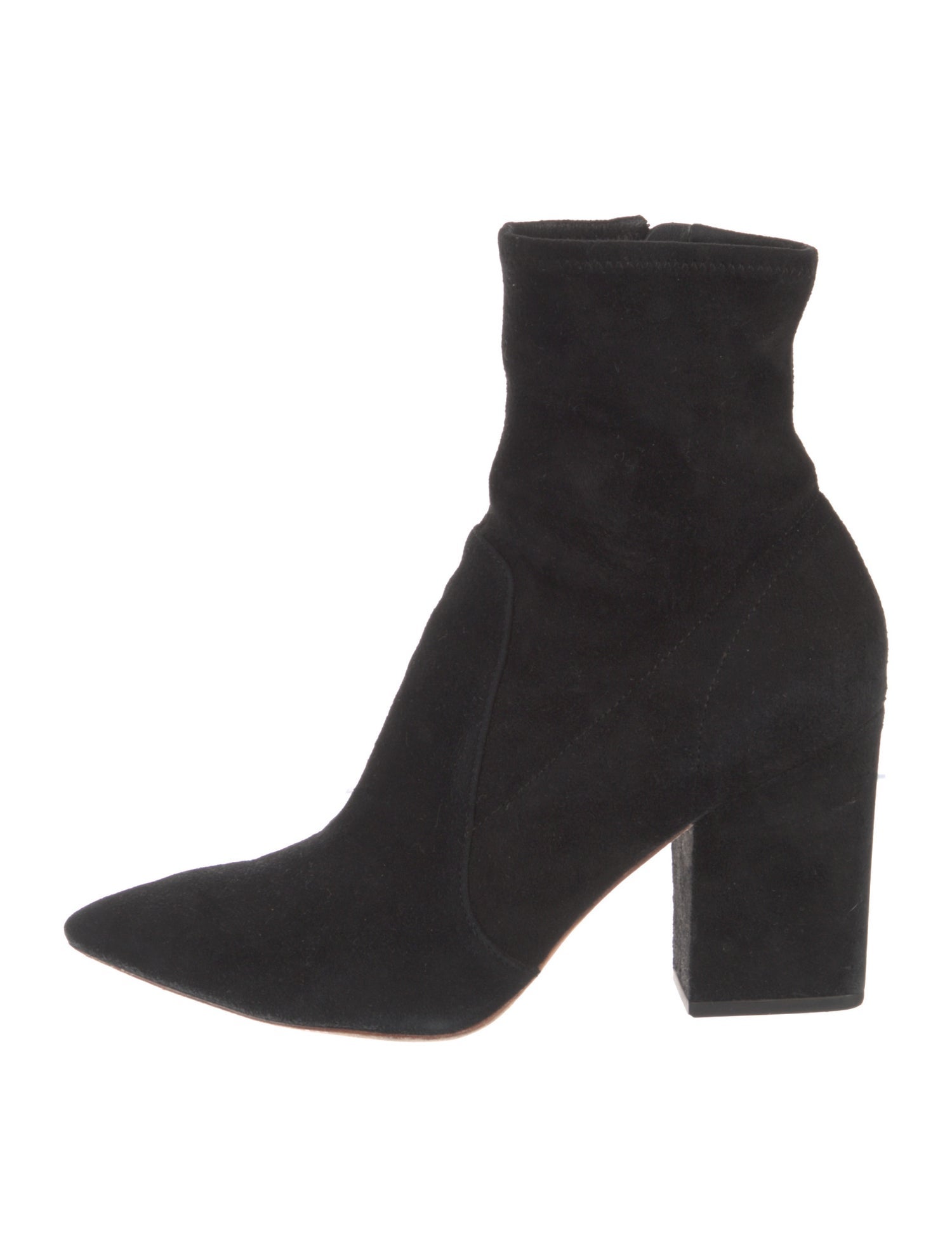 Loeffler Randall Suede Sock Boots