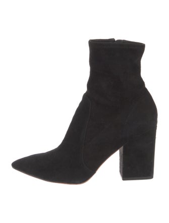 Loeffler Randall Suede Sock Boots