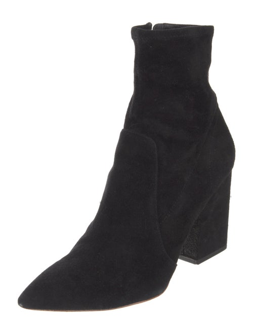 Loeffler Randall Suede Sock Boots