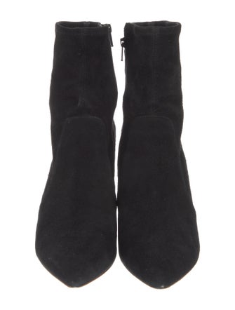 Loeffler Randall Suede Sock Boots