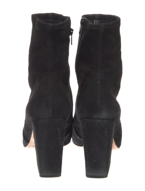 Loeffler Randall Suede Sock Boots