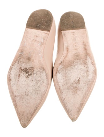 Loeffler Randall Leather Scalloped Accent Flats