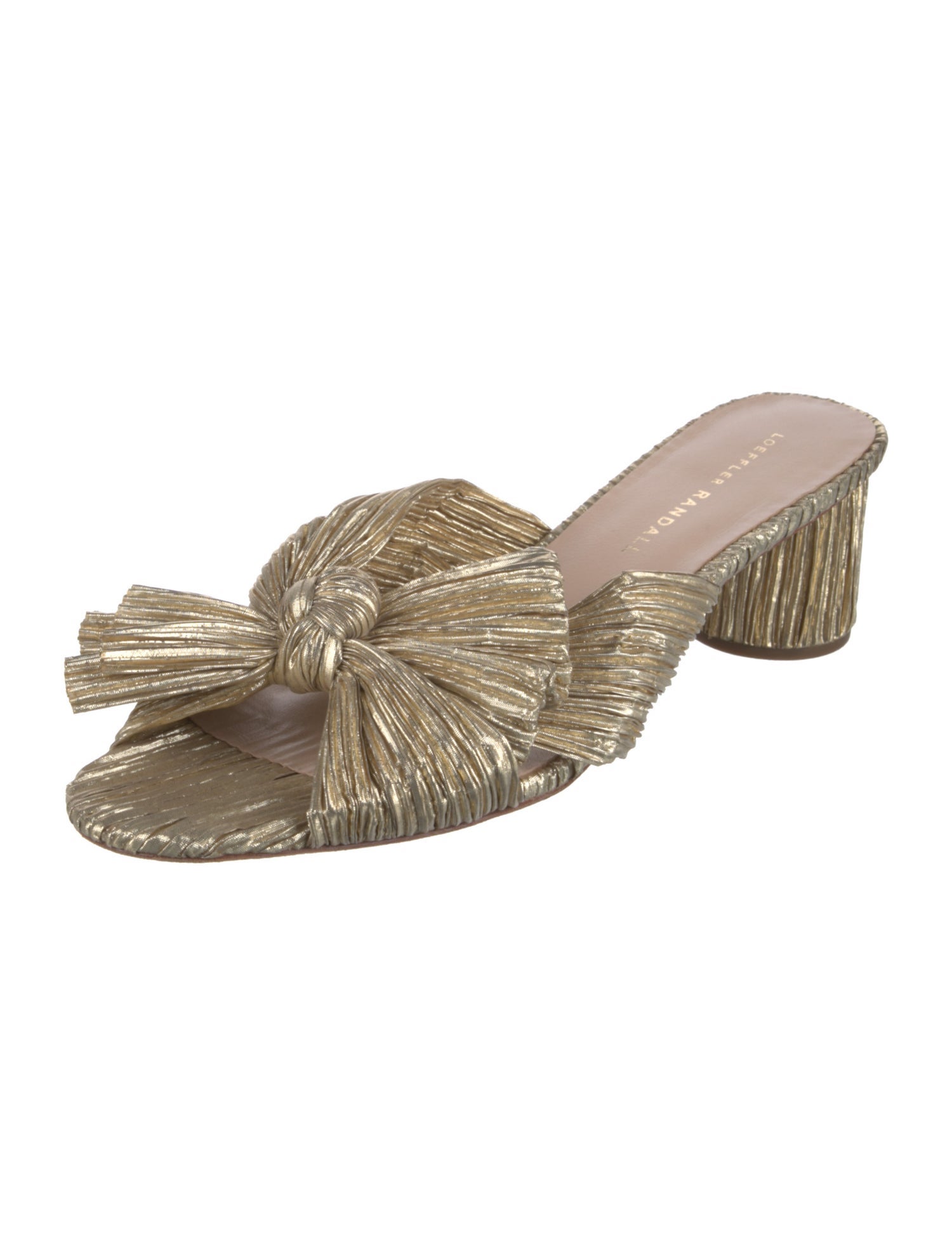 Loeffler Randall Bow Accents Slides