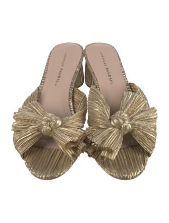 Loeffler Randall Bow Accents Slides