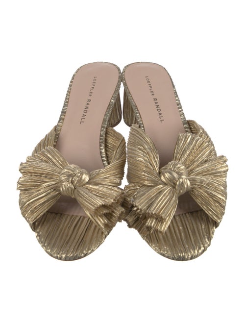 Loeffler Randall Bow Accents Slides