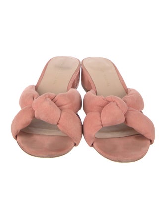 Loeffler Randall Suede Slides