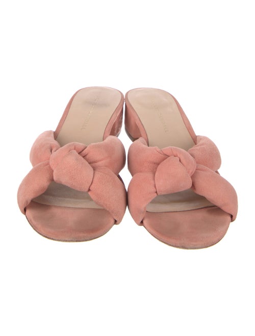 Loeffler Randall Suede Slides