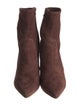 Loeffler Randall Suede Sock Boots