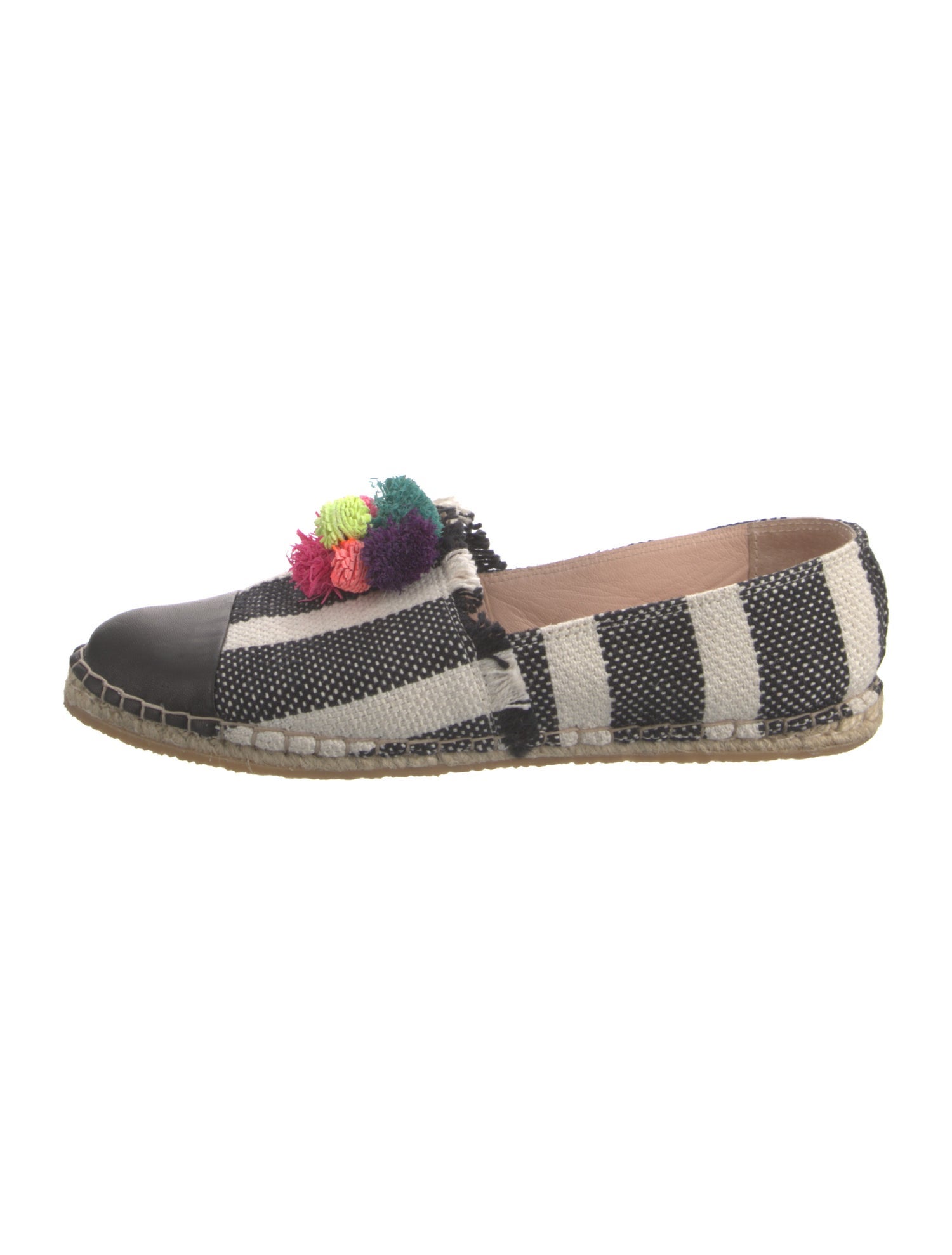 Loeffler Randall Canvas Striped Espadrilles