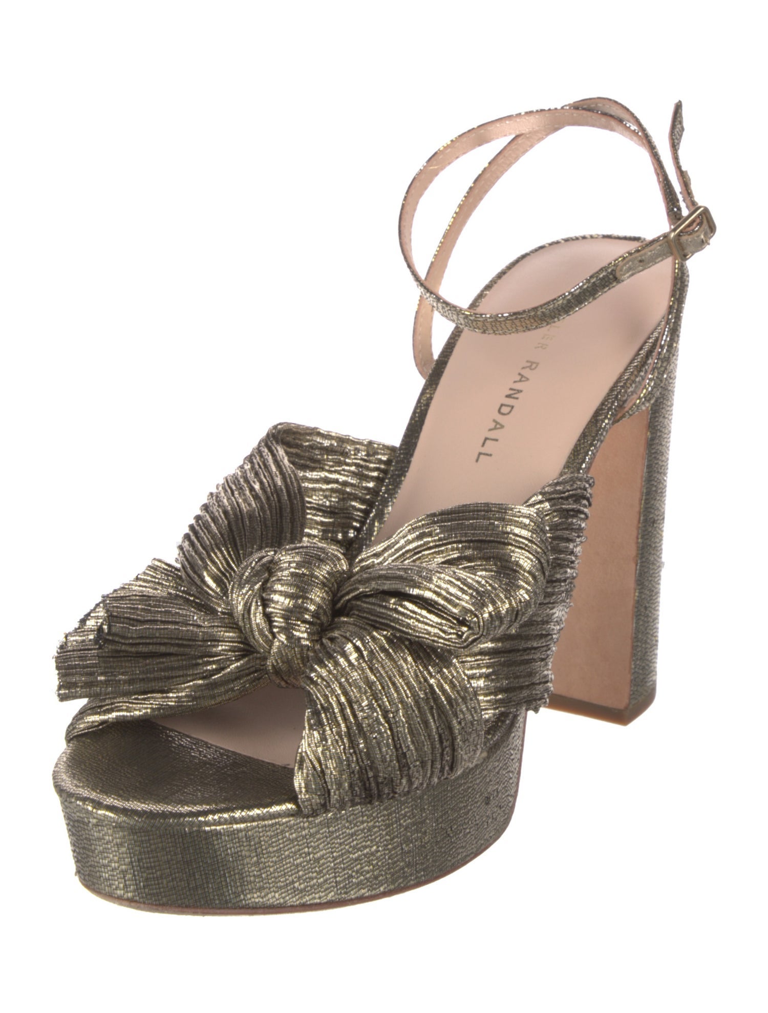 Loeffler Randall Bow Accents Slingback Sandals