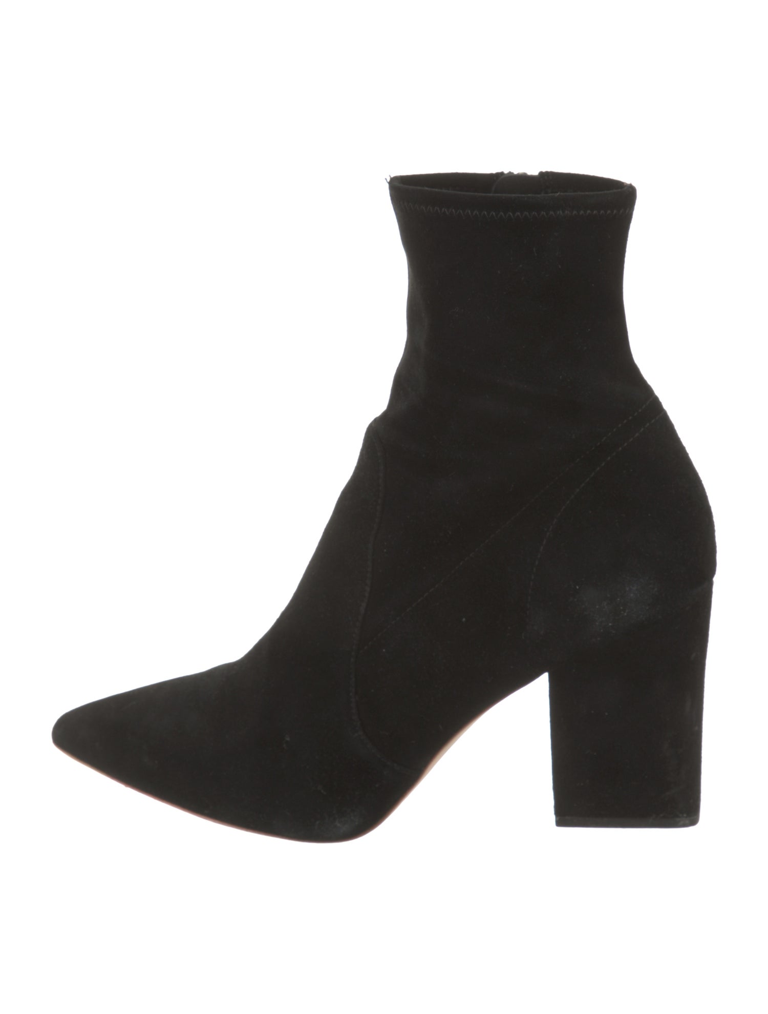 Loeffler Randall Suede Sock Boots